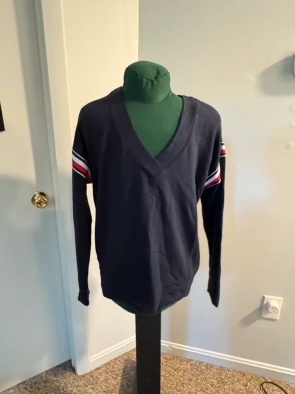 Deep V Sweater